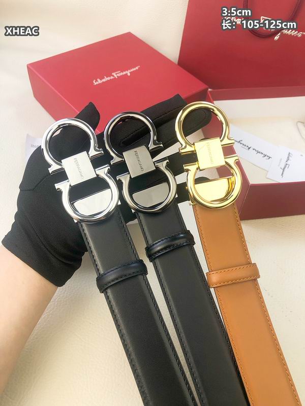 Ferragamo belt 35mmX105-125cm 8L141